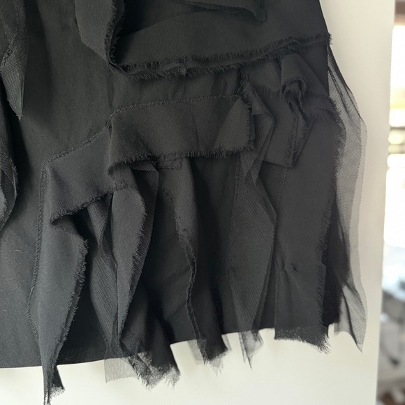 NWT | ZARA TEXTURED FABRIC MESH TULLE STRAPLESS WHIMSY GRUNGE FAIRY MINI… - Picture 10 of 10